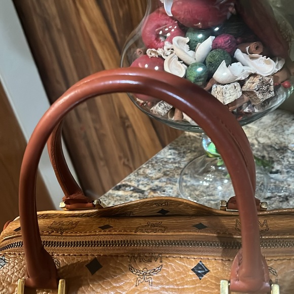 MCM EUC GERMANY Visetos Boston Bag - Picture 4 of 14